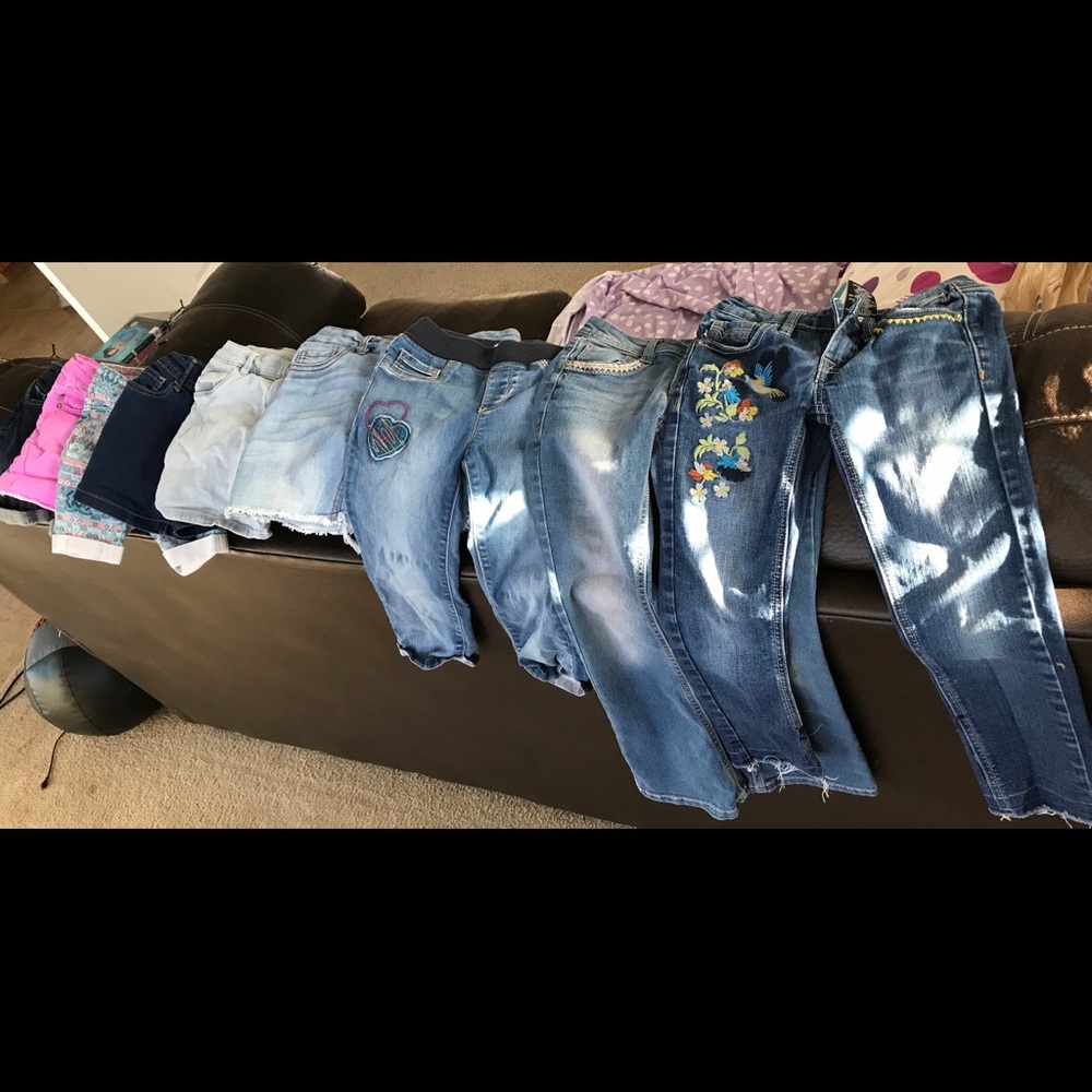 Youth Girls Bottoms Lot Size 7
